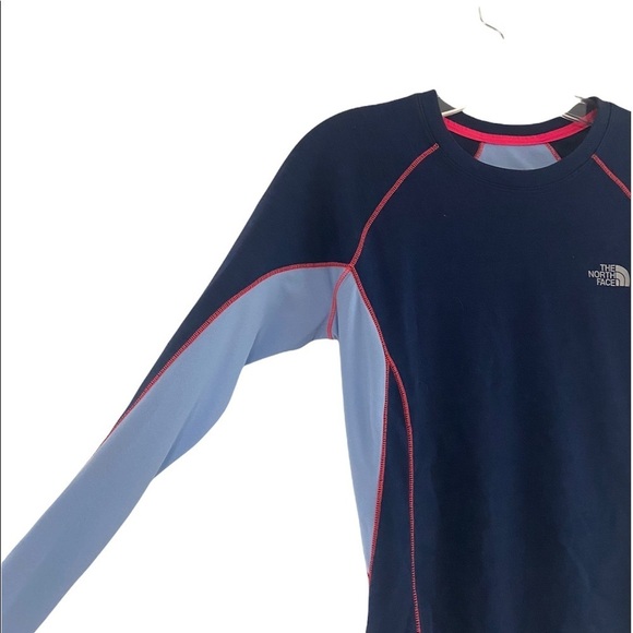 The North Face Flight Series Merino Wool Long Sleeve Performance Top Blue Size S - Picture 6 of 13
